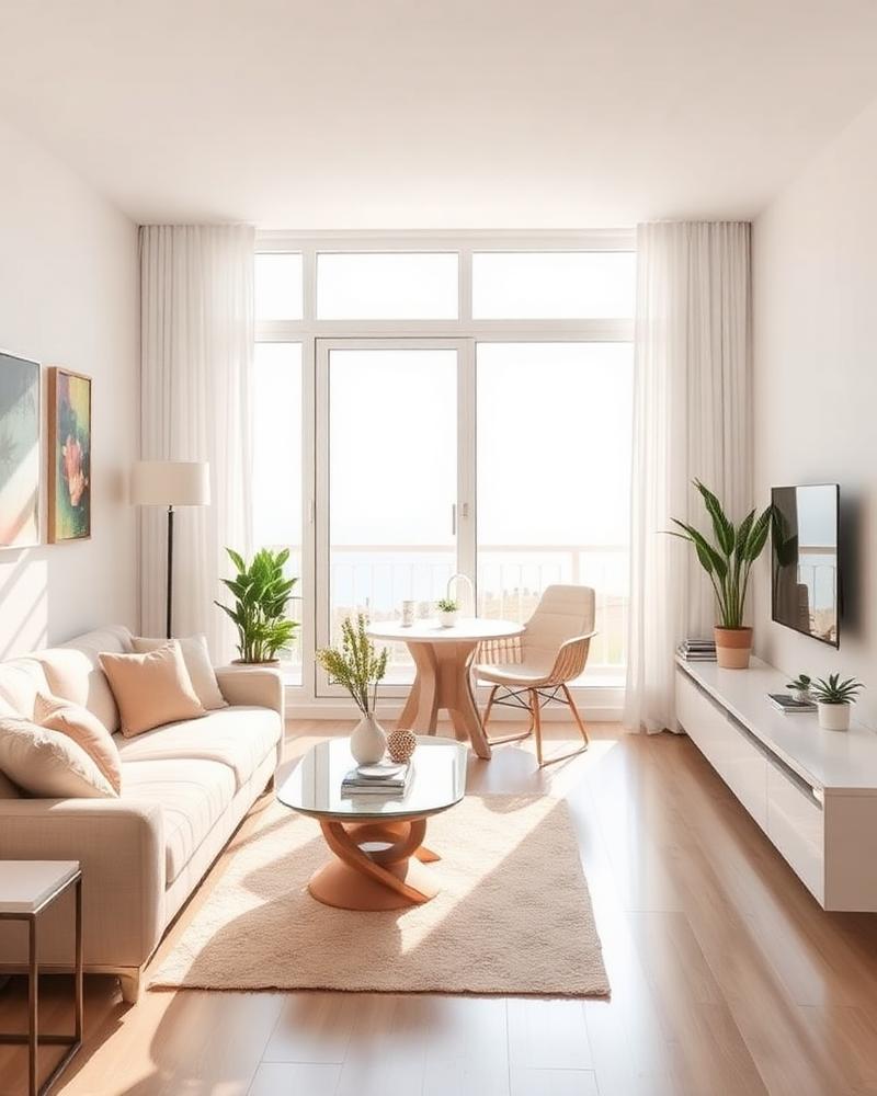 Apartamento moderno con servicio de mantenimiento